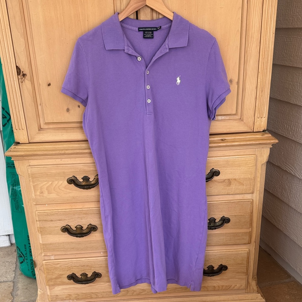 Ralph Lauren Sport Lavender Polo Dress